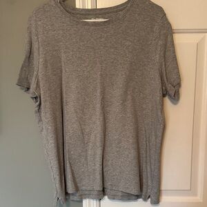 Kim Rogers Light Heather Gray Short Sleeve Crew Tee